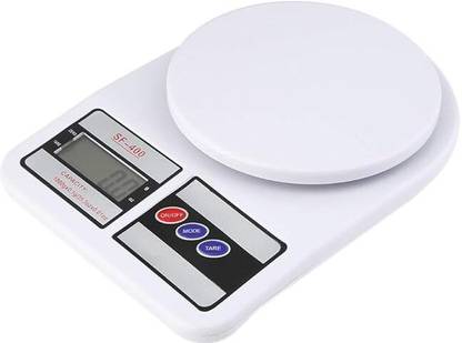 CROSSBLADE Weighing Scale, Digital Weight Machine, Weight Machine for Home Kitchen & Shop Weighing Scale