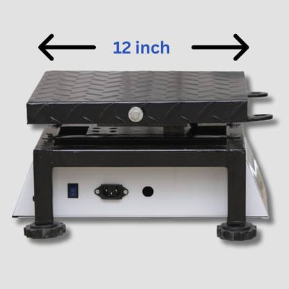 JEET INTERNATIOAL JEET 80kg weight scale dual side display (12*12 inch heavy duty platform) Balance Scale