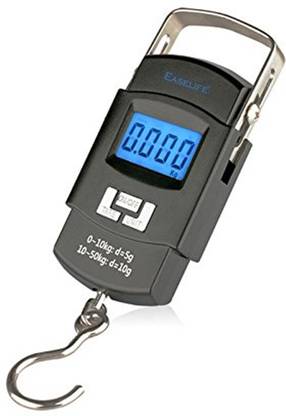 ELIM 50 kg Hook Type Digital Led Screen Portable Luggage Weighing Scale Pack Of 1 Pc Weighing Scale