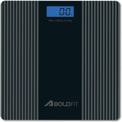 BOLDFIT Weighing Machine Digital Weighing Scale 180kg Weight for Human 3 Year Warranty Weighing Scale