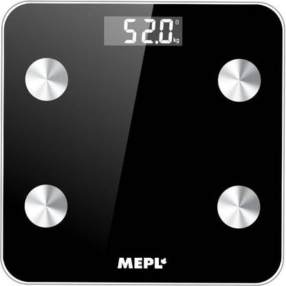 MEPL Smart Scale with BMI, Bone Density, and Advanced Health Tracking Features. Weighing Scale