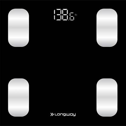 Longway Core 180kg Weight Machine for Home | Digital Bathroom Scale for Human Body Weighing Scale