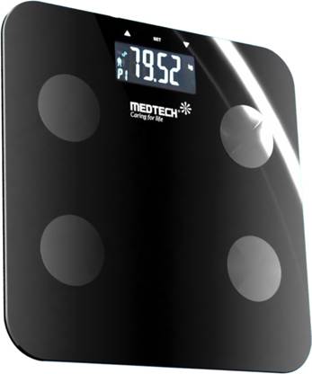 Medtech WS07 Body Composition Machine for Body Weight with 12 Essential Body Parameters Weighing Scale