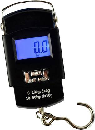 Napier Digital Hanging Scale, Lcd Screen 50Kg Weight Capacity, Green Backlight C634QA Weighing Scale