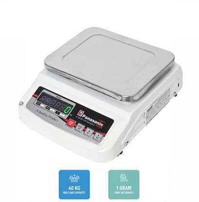 Costco PANASONIC WEIGH MS40K,40Kg with Eco Sense Technology F/B Display Weighing Scale
