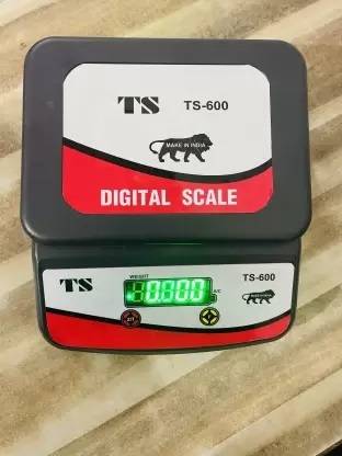 Zelenor Front Back (Double) LED Big Display 30 KG Weighing Scale (Black) Weighing Scale Weighing Scale