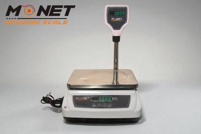 monet 30 KG WEIGHING MACHINE with pole Weighing Scale