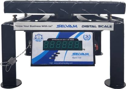 SELVAM 50Kg Weighing Scale For All Business And Household Needs : Rugged And Heavy Duty Weighing Scale