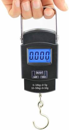 DN BROTHERS Digital Portable Luggage Weight Scale Weighing Machine Scale (Black) D263 Weighing Scale