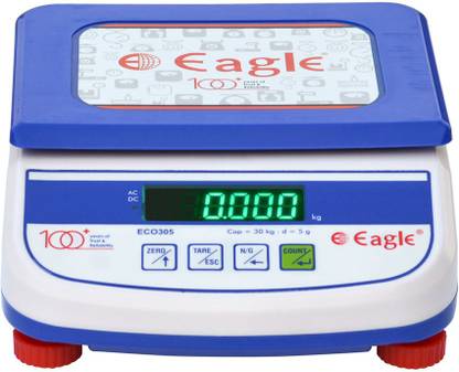EAGLE Table Top 30kg LED screen display Weighing Scale