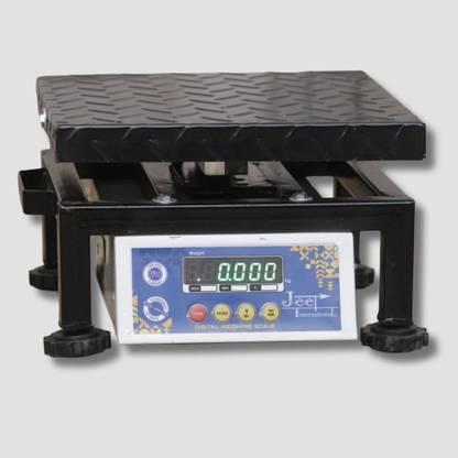 JEET INTERNATIOAL JEET 120KG CAPACITY 12*12 INCH PLATFORM (1*1 FEET SIZE) DUAL SIDE Weighing Scale Balance Scale