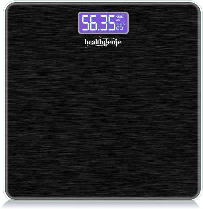 Healthgenie Digital Weight Machine For Body Weight Thick Tempered Glass HD-221
