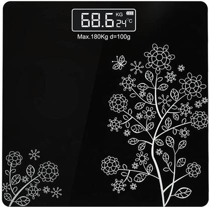 Camry Digital Bathroom Weighing Scale with LCD Panel & Thick Tempered Glass Weighing Scale