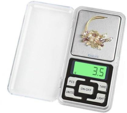 MOBONE LCD Screen Digital Weighing Machine for Measuring Small Items and Jewellery, 200g Weighing Scale