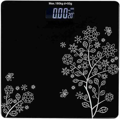 SHREEAAVAD FASHION Heavy Duty Electronic Thick Tempered Glass LCD Display Square Electronic Digital Weighing Machine Weighing Scale