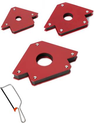 Digital Craft 3Pc 3"4"5"Inch Magnetic Arrow Welding Holder,Hack Saw Inverter Welding Machine