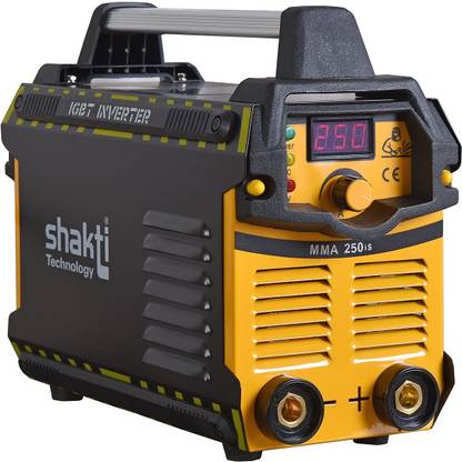 shakti Technology Inverter Welding Machine 250 Amps. Single Phase with hot arc-Anti Stick Inverter Welding Machine