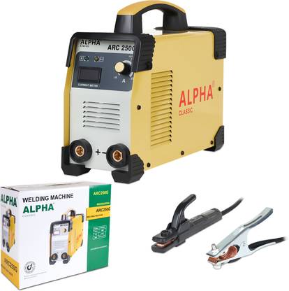 ALPHA 250G ARC Welding Machine LED Display Hot Start (IGBT) 250A With Welding Cables Inverter Welding Machine