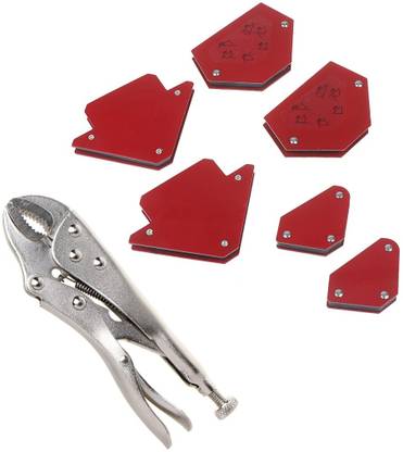 Digital Craft 6Pc Magnet Holder Set ,10"Inch Lock Plier Inverter Welding Machine