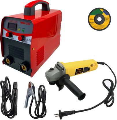 Hillgrove HGCM1219M3 250Amp 100MM Wheel Diameter Angle Grinder Inverter Welding Machine