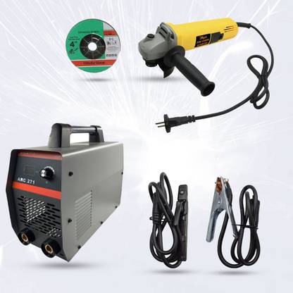 Hillgrove HGCM542M1 271Amp Arc Force Control,With 100MM Wheel Diameter Angle Grinder Inverter Welding Machine