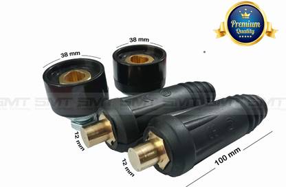 NGWELD Welding Machine Male and Female 35-50 Connector (1 set male and 1 set female ) Inverter Welding Machine