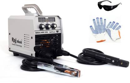 RajWeld Arc 255Amp 1/2 PHS Inverter Welding Machine