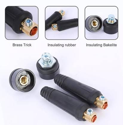 DKJ 35-50 euro type welding cable connector for Inverter Welding Machine