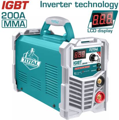 TOTAL 200A Single Phase IGBT Inverter Arc Welding Tools-Hot Start, Anti-Stick, TW22005 Inverter Welding Machine