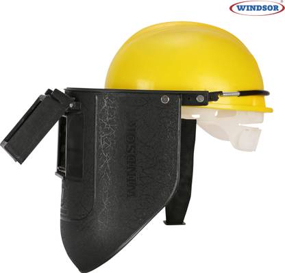 Windsor Spring Loaded Welding Shield with Nape Safety Helmet Welding Helmet