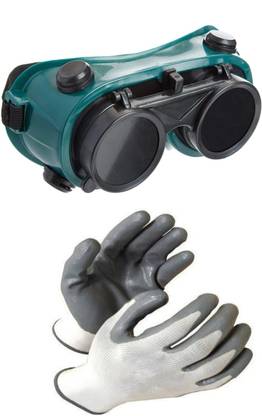 NEXGEN Goggles flip-up filter protective Eyewear with white and folding black glass Welding Rod