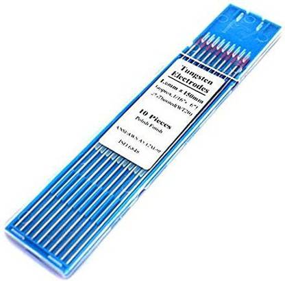 Lokhandwala Wolfram 1.6 * 150 mm Thoriated Tungsten Electrode Rod Needle/Wire For Tig WSME Welding Rod