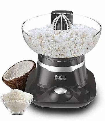 Preethi Cocosta KP001 Coconut Scraper & Citrus Juicer, Wet Grinder
