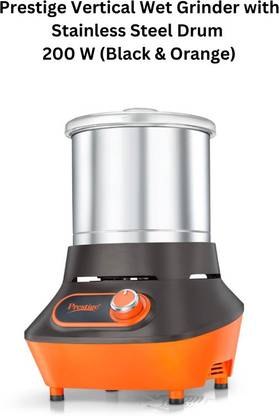 Prestige Vertical PVG 1.5 Wet Grinder With Stainless Steel Drum 200 W, 1.5 L Wet Grinder