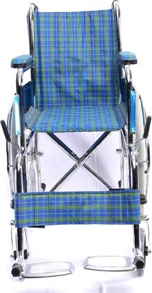 Smart Care Durable Portable Folding Pediatric Wheelchair - WC07 Manual Wheelchair
