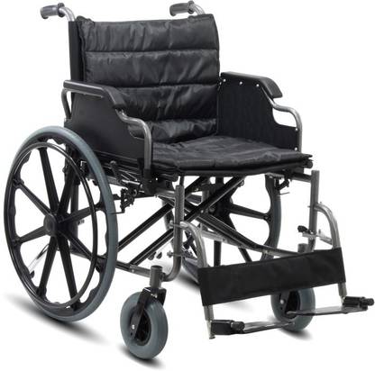 HealthEmate Bariatric 150 kg capacity with FlipUp Arm Support Manual Wheelchair