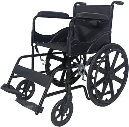 TR Foldable Wheelchair with Adjustable Seat Belt Manual Wheelchair