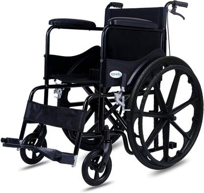 Everactiv by HCAH Everyday Economy with Attendant Brakes Foldable Manual Wheelchair