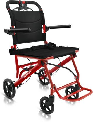 KosmoCare Eco-Glide Lightweight Transporter Wheelchair Manual Wheelchair