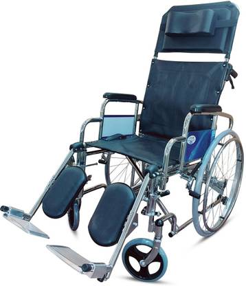 VMS Careline Relax With Foldable (Detachable armrest and footrest) Manual Wheelchair