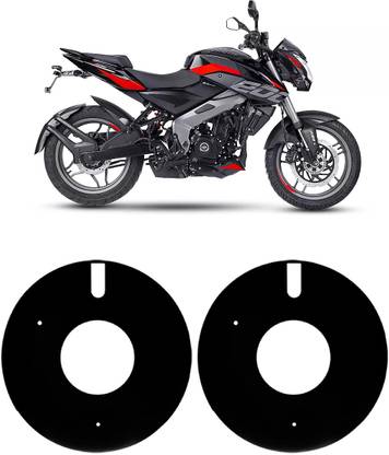 Delhismart Bajaj NS 200 Bike Alloy Wheel Cover Full Cover 17 inch Pack of 2 Wheel Cover For Bajaj NA