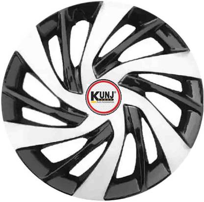 Kunj Autotech 13 Inch Wheel Cover Double Color Ertiga Wheel Cover For Universal For Car Universal For Car