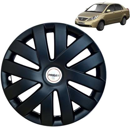 PRIGAN Manza PLO Matte Black 15 INCH Wheel Cover For Tata Manza