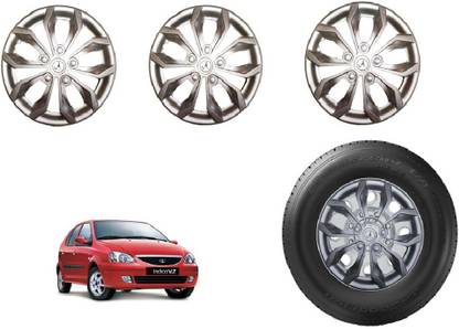 HUDMOZ Indica V2 -13 Inches FSL Wheel Caps / Hubcaps Wheel Cover For Tata Indica V2