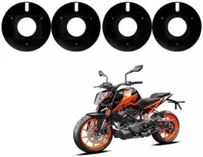 Alleykat 17 inch Disk Wheel Cover for KTM 200 Duke Bike Fairing Kit (Pack of 4) Wheel Cover For NA NA
