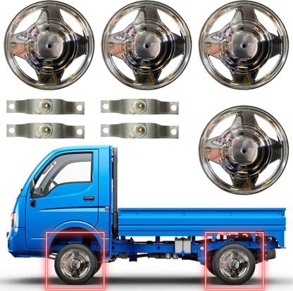 Autonationasia Tata Ace 12 Inches Steel Wheel Cover For Tata NA