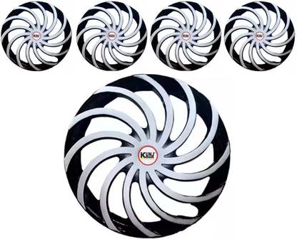 Kunj Autoetch 14 Inch Wheel Cap Double Color Snake Wheel Cover For Universal For Car Universal For Car