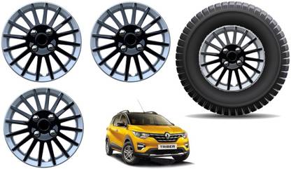 HUDMOZ TRIBER 15 Inches CMRDC-B Wheel Caps / Hubcaps Wheel Cover For Renault Triber RXE