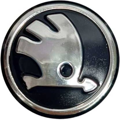 ऑटो-एक्स Car Alloy Wheel Cap Wheel Hub Caps Centre Cover Wheel Cover Octavia, Rapid, Superb, Kodiaq 2.0 TDI Style, Yeti