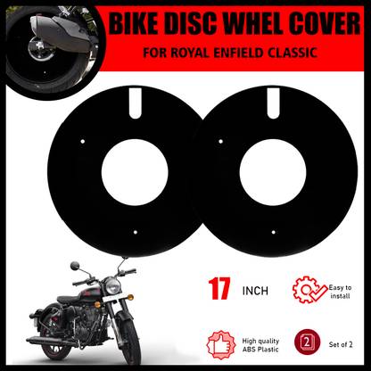 Otoroys 17 inch Acrylic PRO Disc Wheel Cover For Royal Enfield Classic (Set of 2) Wheel Cover For NA NA